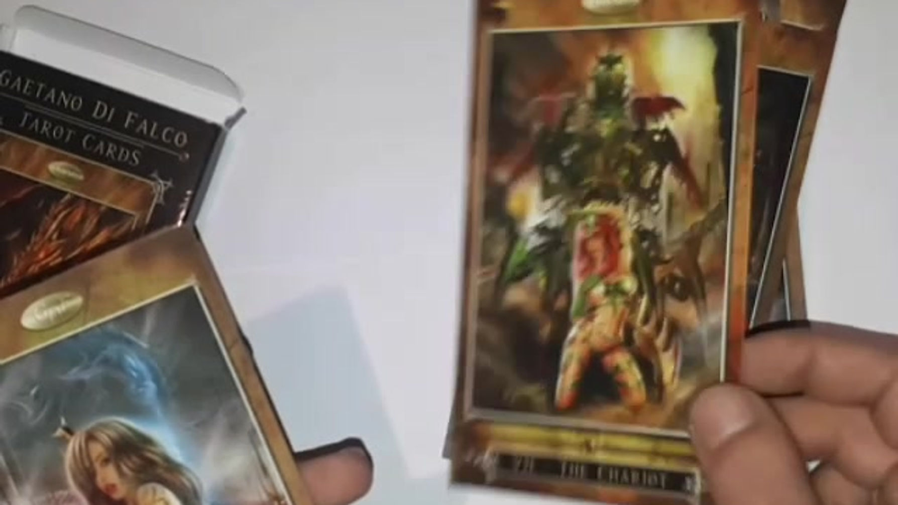 GDF Tarot Cards - inside the box -